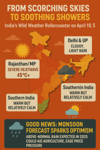 India’s Weather Diaries 19 April 2025
