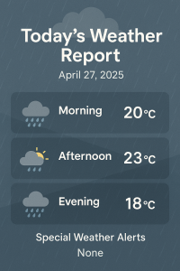 Today Weather Report