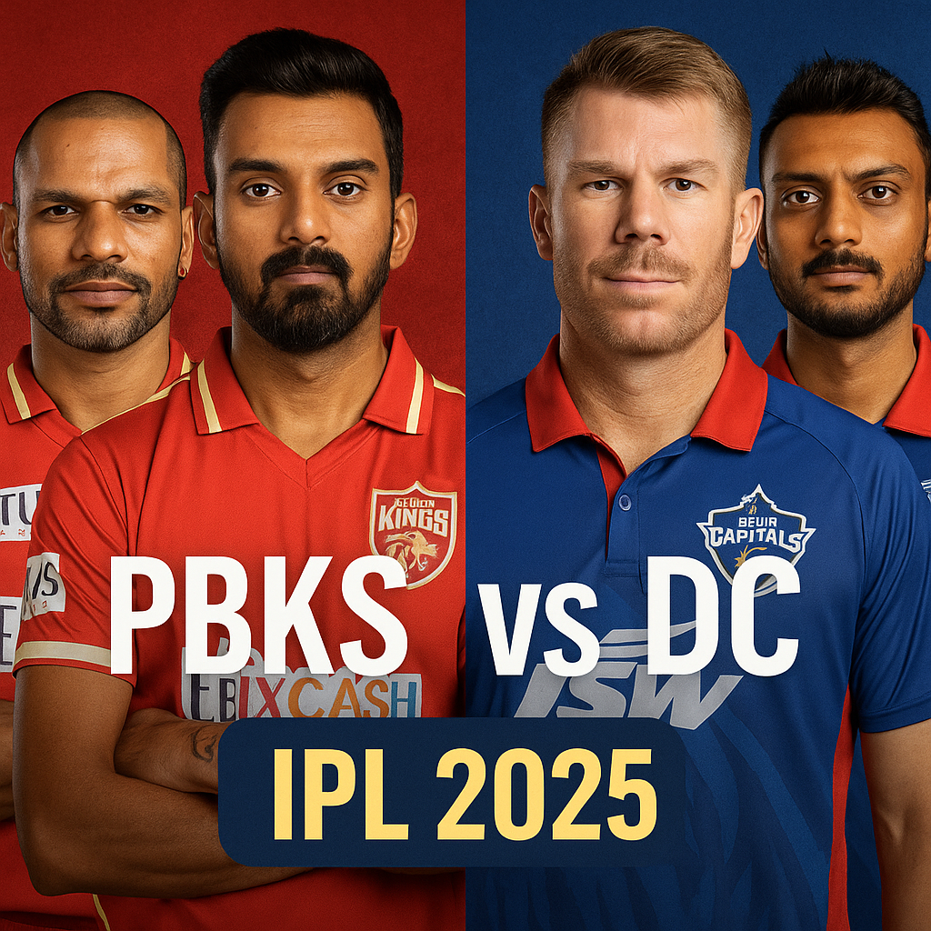 PBKS vs DC Clash at Dharamsala