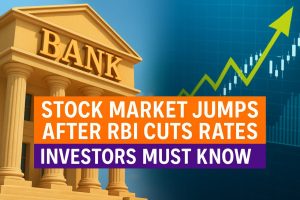 Stock Market Jumps After RBI Cuts Rates – What Investors Should Know