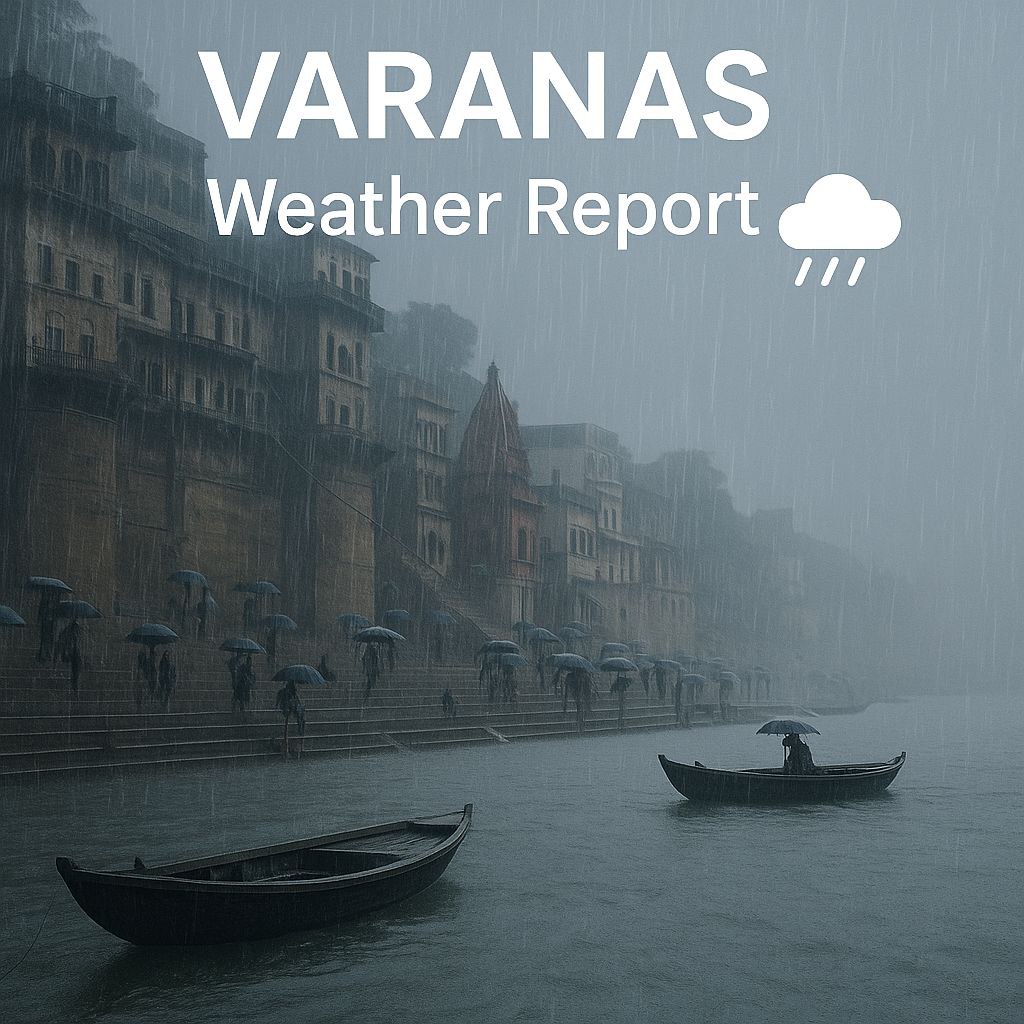Varanasi Weather Today June 10: Temperature Hits 41°C Amid Heatwave Alert